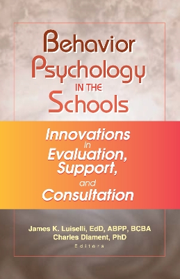 Behavior Psychology in the Schools book