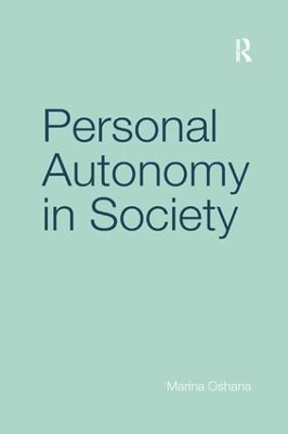 Personal Autonomy in Society book