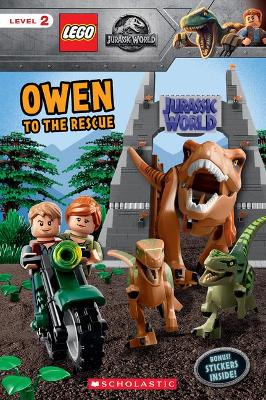 Owen to the Rescue (Lego Jurassic World: Reader with Stickers book