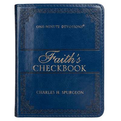 One-Minute Devotions Faith's Checkbook book