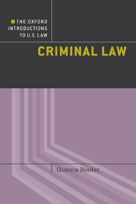 Criminal Law book