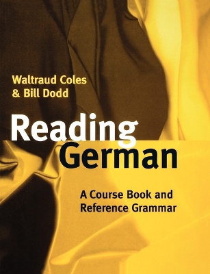 Reading German book