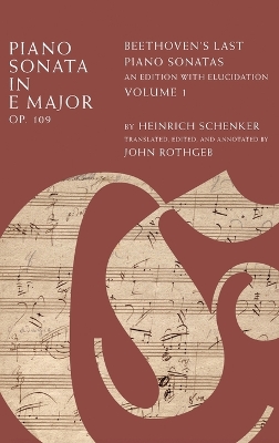 Piano Sonata in E Major, Op. 109 book