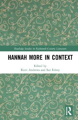 Hannah More in Context book