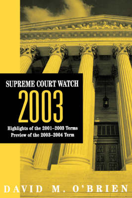 Supreme Court Watch 2003 book