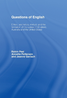 Questions of English by Jeanne Gerlach