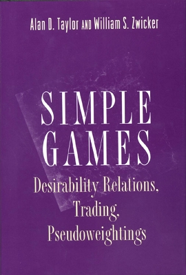 Simple Games by Alan D Taylor