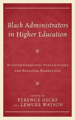 Black Administrators in Higher Education book