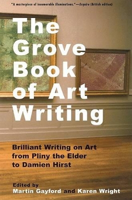 Grove Book of Art Writing book