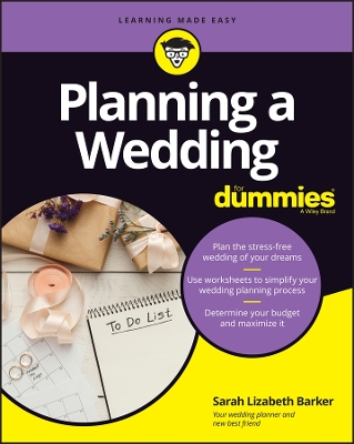 Planning A Wedding For Dummies book