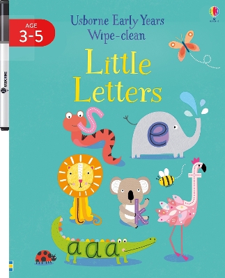 Early Years Wipe-Clean Little Letters book