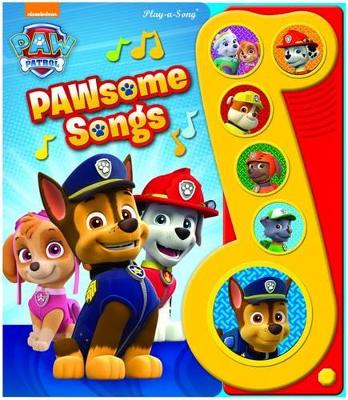 PAW Patrol - Pawsome Songs - Little Music Note book