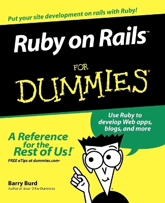 Ruby on Rails For Dummies book