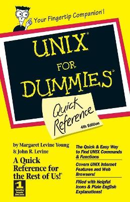 UNIX For Dummies Quick Reference book