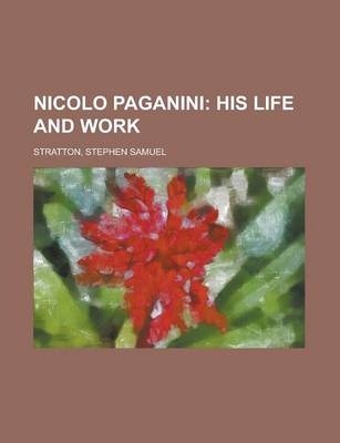 Nicolo Paganini book