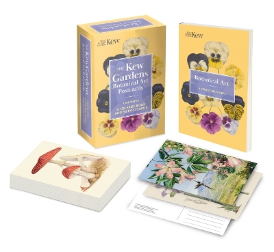 The Kew Gardens Botanical Art Postcards: Contains a 128-Page Book and 50 Postcards book