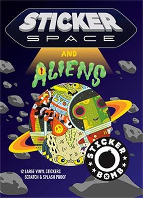 Sticker Space and Aliens book