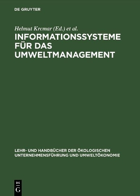 Informationssysteme für das Umweltmanagement book