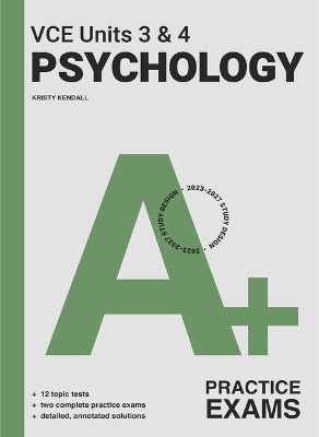 A+ VCE Psychology Units 3 & 4 Practice Exams book