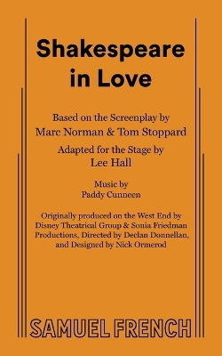 Shakespeare in Love by Tom Stoppard