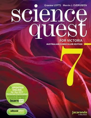 Science Quest 7 for Victoria Australian Curriculum Edition & LearnON book