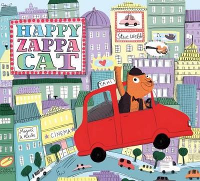 Happy Zappa Cat by Steve Webb