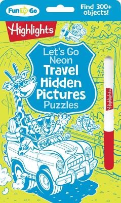 Let's Go Neon Travel Hidden Pictures Puzzles book