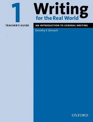 Writing for the Real World book