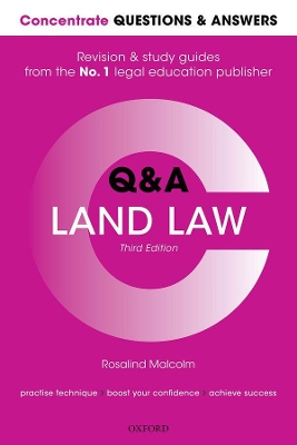 Concentrate Questions and Answers Land Law: Law Q&A Revision and Study Guide book