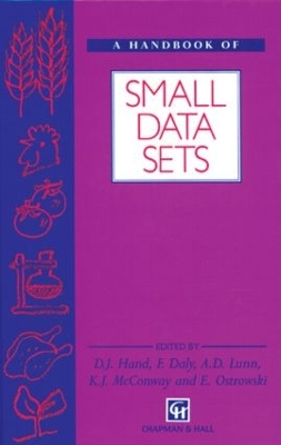 Handbook of Small Data Sets by David J. Hand