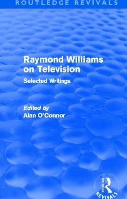 Raymond Williams on Television by Raymond Williams