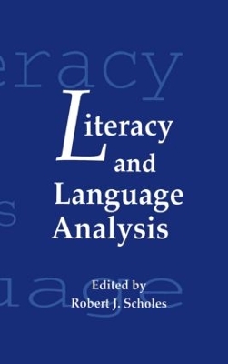 Literacy and Language Analysis book