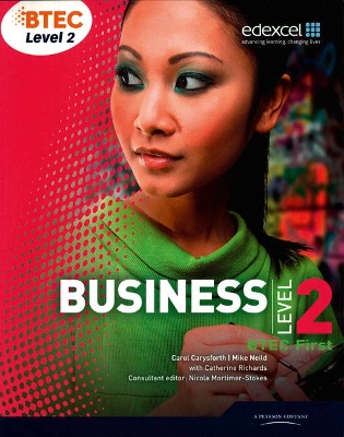 BTEC First Business Student Book by Carol Carysforth