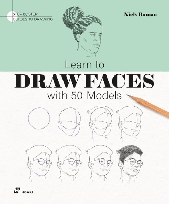 Learn To Draw Faces with 50 Models book