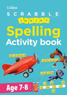 SCRABBLE™ Junior Spelling Activity Book Age 7-8 book