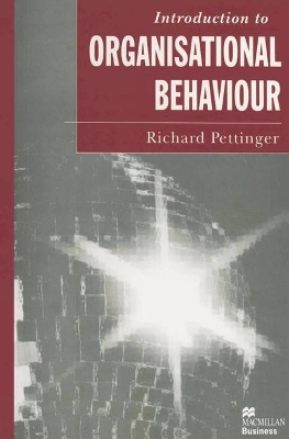 Introduction to Organisational Behaviour book