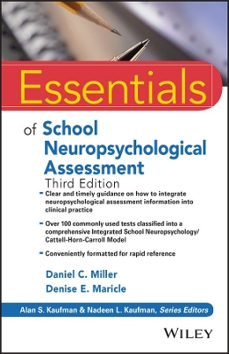 Essentials of School Neuropsychological Assessment book