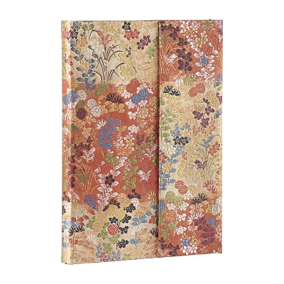 Kara-ori (Japanese Kimono) Midi Hardback Address Book (Wrap Closure) book
