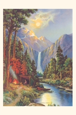 Vintage Journal Camping by a Mountain Stream book