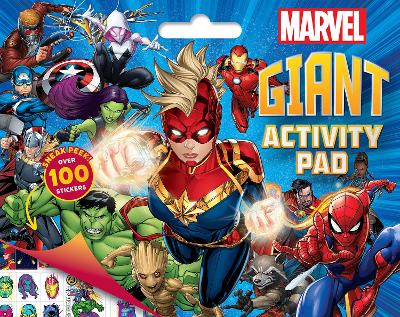 Marvel: Giant Activity Pad (Featuring Captain Marvel) book