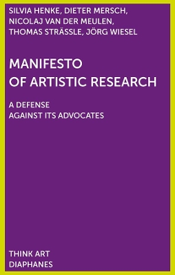 Manifesto of Artistic Research book
