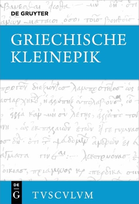 Griechische Kleinepik: Griechisch - Deutsch book