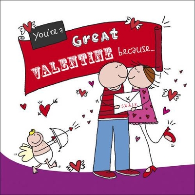 You're a Great Valentine Because. . . book