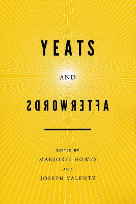 Yeats and Afterwords book