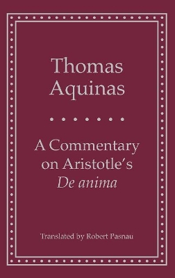 Commentary on Aristotle's 'de Anima' book