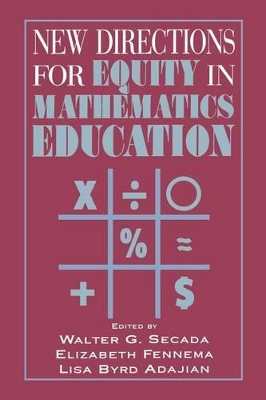 New Directions for Equity in Mathematics Education book