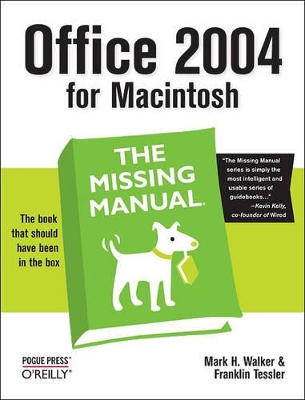 Office 2004 for Macintosh book