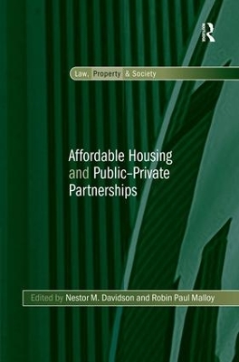 Affordable Housing and Public-Private Partnerships book