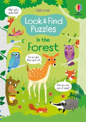Look and Find Puzzles In the Forest book