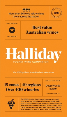 Halliday Pocket Wine Companion 2023: The 2023 Guide to Australia's Best Value Wines book